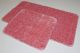 Набір ванних килимків Pirlanta 100*60 + 50*60 см з високим ворсом 01293 Pink