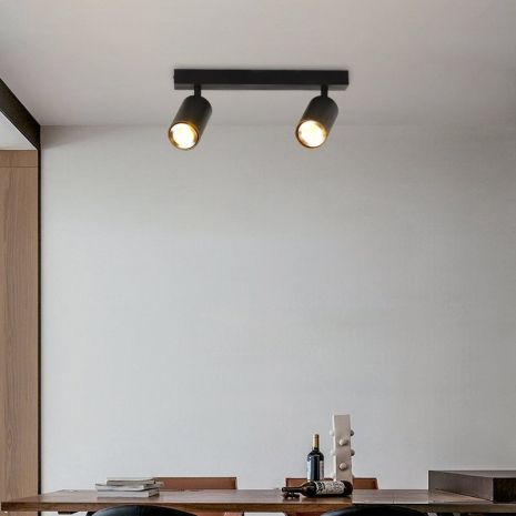 Чорний спот VALESO INN-23192BK на 2 плафони Чорний спот VALESO INN-23192BK на 2 плафони