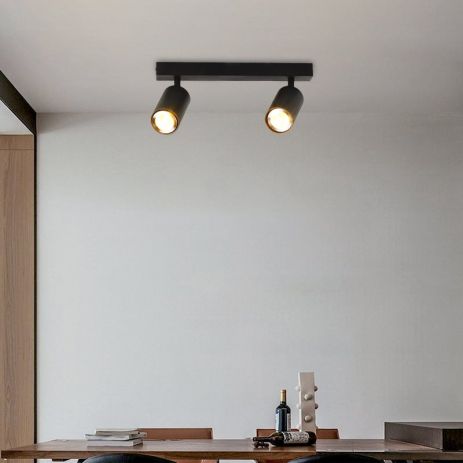 Чорний спот VALESO INN-23192BK на 2 плафони Чорний спот VALESO INN-23192BK на 2 плафони