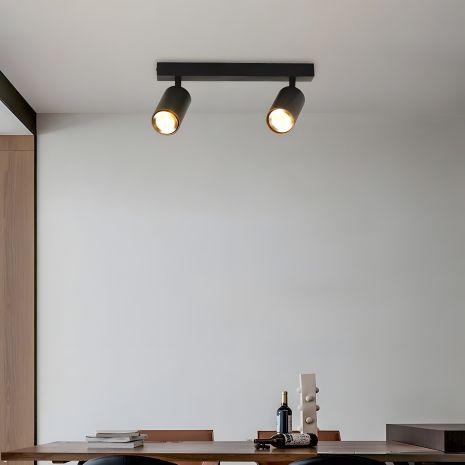 Чорний спот VALESO INN-23192BK на 2 плафони Чорний спот VALESO INN-23192BK на 2 плафони