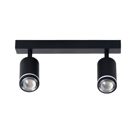 VALESO INN-23060BK чорний спот на 2 плафони VALESO INN-23060BK чорний спот на 2 плафони