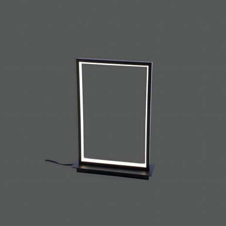 Настільна лампа VALESO світлодіодна акрилова 22801TL BK чорна