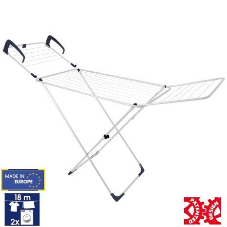 Підлогова сушарка для білизни Casa Si Kolibri 2in1 18m White