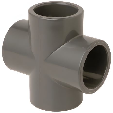 PVC крестовина d32 мм