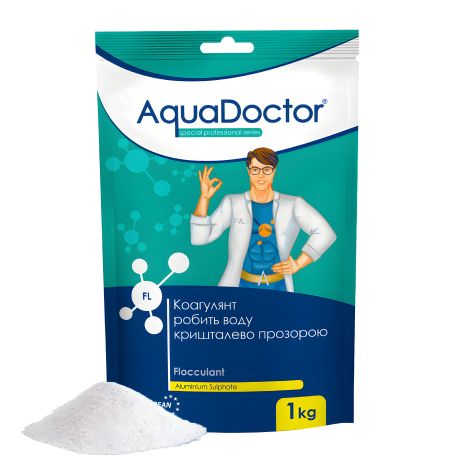 AquaDoctor FL 1 кг | Коагулянт для басейну в гранулах - Плавальний коагулянт