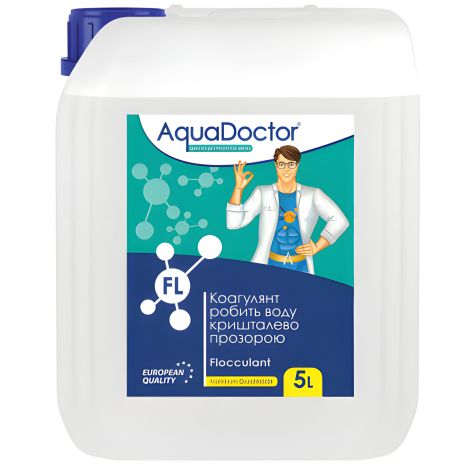 Рідкий коагулянт для басейну AquaDoctor FL 5 л