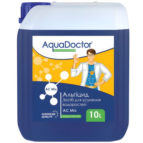 Засіб від водорослів для басейну AquaDoctor AC MIX 10 л Засіб від водорослів для басейну AquaDoctor AC MIX 10 л