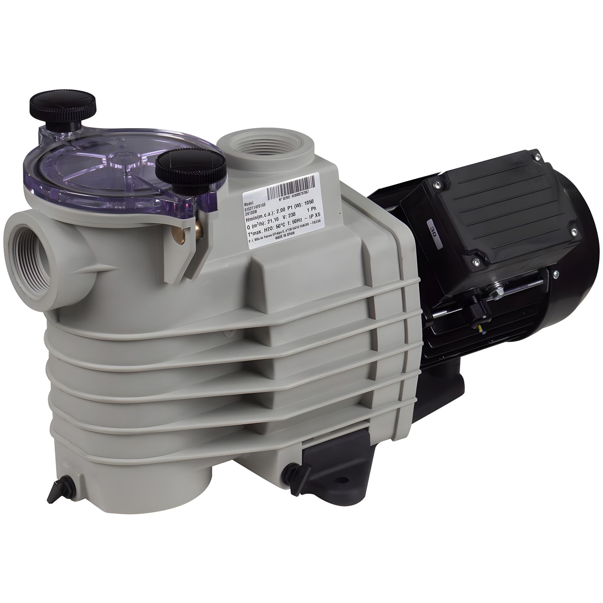 Насос для басейну Kripsol Ondina OK 51 M.B IE2 (220 В, 8.5 м3/год, 0.5 HP) - Pool Pump Насос для басейну Kripsol Ondina OK 51 M.B IE2 (220 В, 8.5 м3/год, 0.5 HP) - Pool Pump