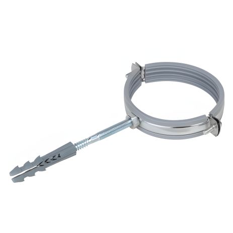 Крепление для ПВХ труб (хомут) диаметр 20 мм, (М8 х 80) Крепление для ПВХ труб (хомут) диаметр 20 мм, (М8 х 80)