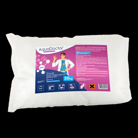 Засіб для підвищення рівня pH, AquaDoctor pH Plus 25 кг Засіб для підвищення рівня pH, AquaDoctor pH Plus 25 кг