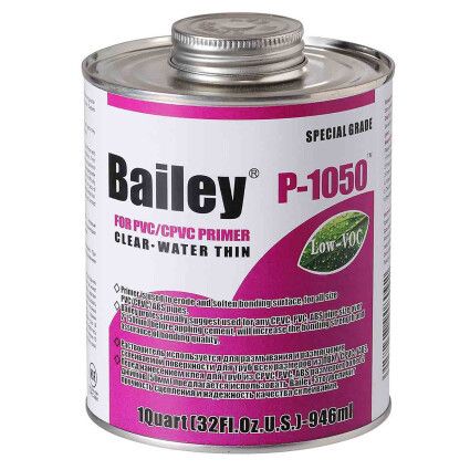 Очищувач для труб ПВХ Bailey P-1050 237 мл