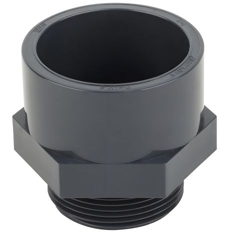 Муфта ПВХ Era US01290, з зовнішньою різьбою d90х3"