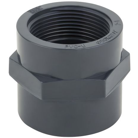 Муфта ПВХ Era US01120х1/2", з внутрішньою різьбою d20х1/2"
