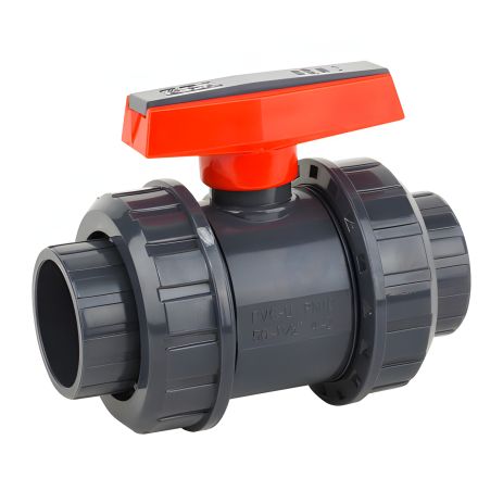 ПВХ кульовий кран ERA, діаметр 32 мм