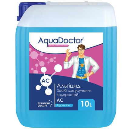 AquaDoctor AC 10 л | Альгицид для бассейна против водорослей