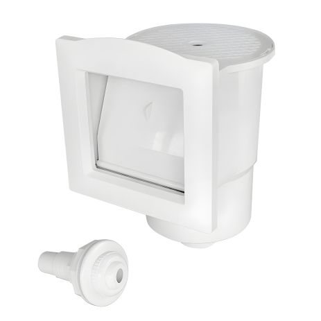 Бассейновый скиммер Kokido Olimpic K001WBX/LX/W Standard универсальный (белый) Бассейновый скиммер Kokido Olimpic K001WBX/LX/W Standard универсальный (белый)