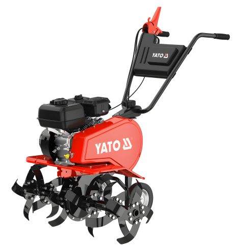 Бензиновый культиватор Yato YT-85591: двигатель 6,5 КС, ширина борозды 34-78 см, глубина 160-300 мм, бак 1.2 л. Бензиновый культиватор Yato YT-85591: двигатель 6,5 КС, ширина борозды 34-78 см, глубина 160-300 мм, бак 1.2 л.