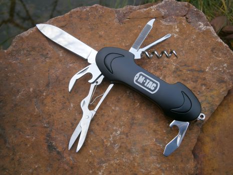 Ніж кишеньковий малий "Жук" Mini M-Tac з 7 інструментами 15 см