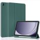 Чехол with Slot for Stylus для для Samsung Galaxy Tab A11 / A9 (8.7'') (X110/X115) Темно-зелений