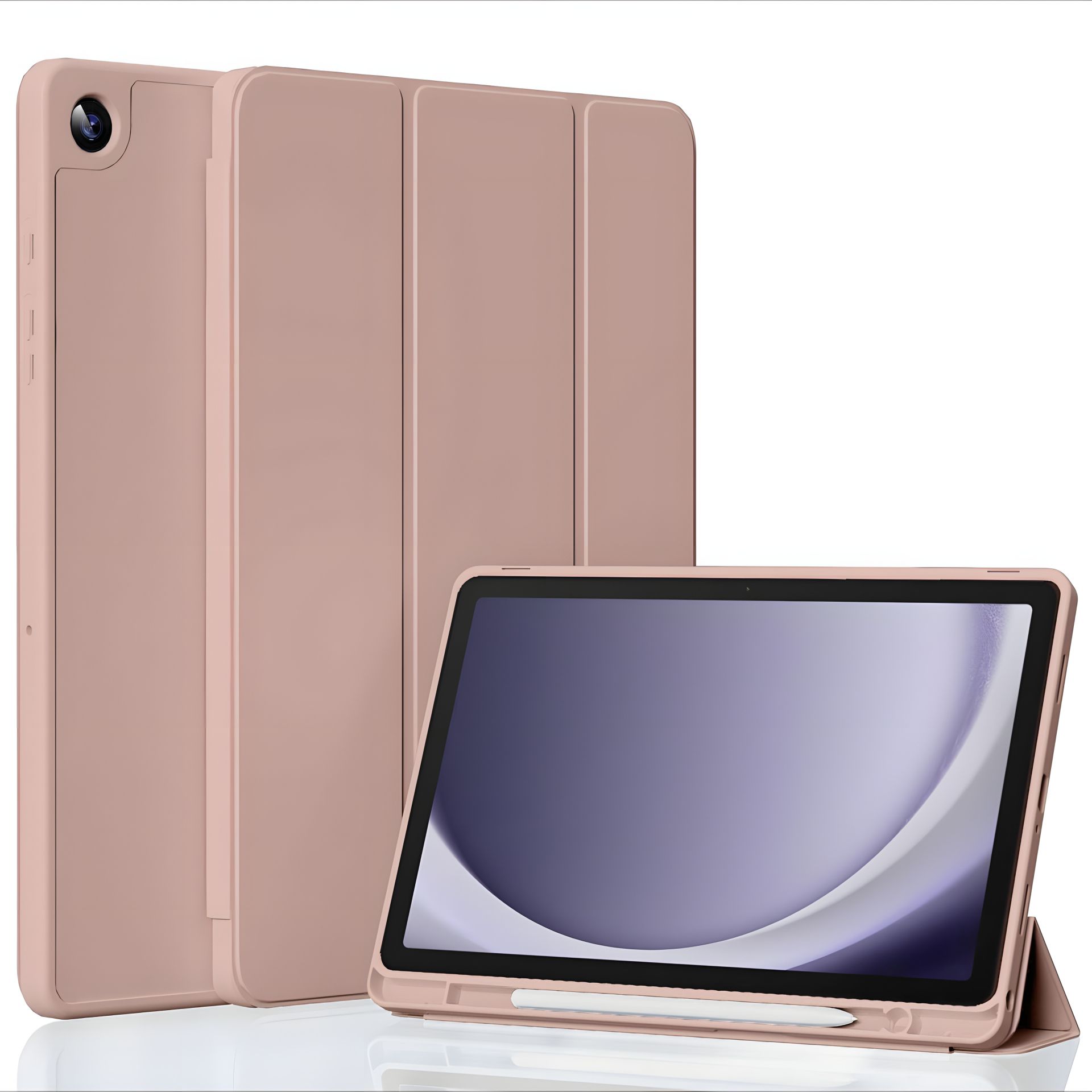 Чохол with Slot for Stylus для Samsung Galaxy Tab A9 (8.7'') (X110/X115) Світло-рожевий Чохол with Slot for Stylus для Samsung Galaxy Tab A9 (8.7'') (X110/X115) Світло-рожевий