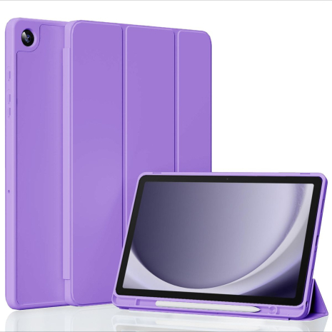 Чохол with Slot for Stylus для для Samsung Galaxy Tab A9 (8.7'') (X110/X115) Бузковий Чохол with Slot for Stylus для для Samsung Galaxy Tab A9 (8.7'') (X110/X115) Бузковий