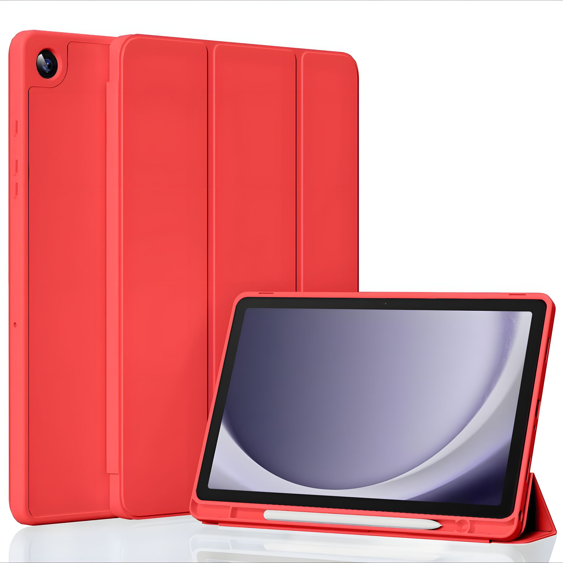 Чохол зі слотом для стилуса Samsung Galaxy Tab S6 Lite 10.4"(2020-2024) Червоний Чохол зі слотом для стилуса Samsung Galaxy Tab S6 Lite 10.4"(2020-2024) Червоний