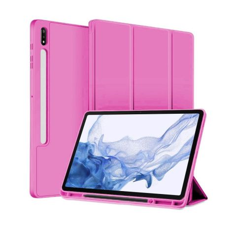 Чохол with Slot for Stylus для Samsung Galaxy Tab S7 (T875) / S8 (X700/X706) Рожевий