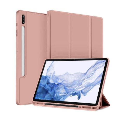 Чехол with Slot for Stylus для Samsung Galaxy Tab S7 FE 12.4" / S7+ / S8+ Розовый