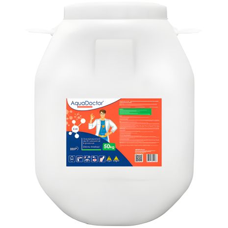 Хлор для бассейна шок AquaDoctor C-60, 50 кг в гранулах
