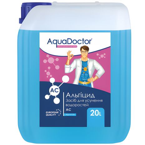 AquaDoctor AC 20 л | Альгицид для басейну проти водоростей AquaDoctor AC 20 л | Альгицид для басейну проти водоростей
