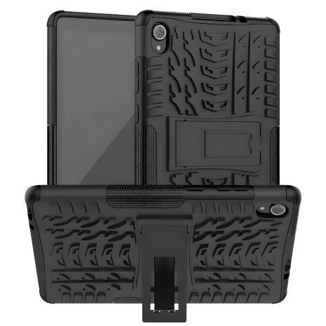 Чехол Protector Stand для Samsung Galaxy Tab S9/S9 FE 11", черный Чехол Protector Stand для Samsung Galaxy Tab S9/S9 FE 11", черный