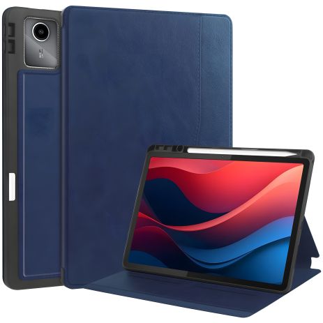 Чохол розкішний Folio з тримачем для Lenovo Tab M11 Xiaoxin Pad 2024 11 Синій