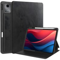 Чехол Luxury Folio cover with holder Lenovo Tab M11 Xiaoxin Pad 2024 11 Чорний