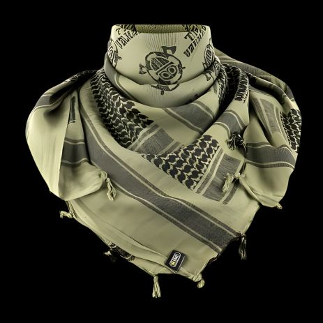 Арафатка шемаг "Вікінг" оливково-чорна 100% бавовна 105х105 см Арафатка шемаг "Вікінг" оливково-чорна 100% бавовна 105х105 см