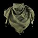 Арафатка шемаг "Тризуб" оливково-чорна, 100% бавовна, 105х105 см Арафатка шемаг "Тризуб" оливково-чорна, 100% бавовна, 105х105 см