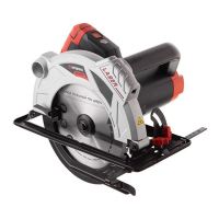 Дискова пила 1,8 кВт, 5000 об/хв, кут 90°-45°, глибина розпилу 73-48 мм, диск 210×30 мм, 40 зубів, лазер INTERTOOL WT-0621