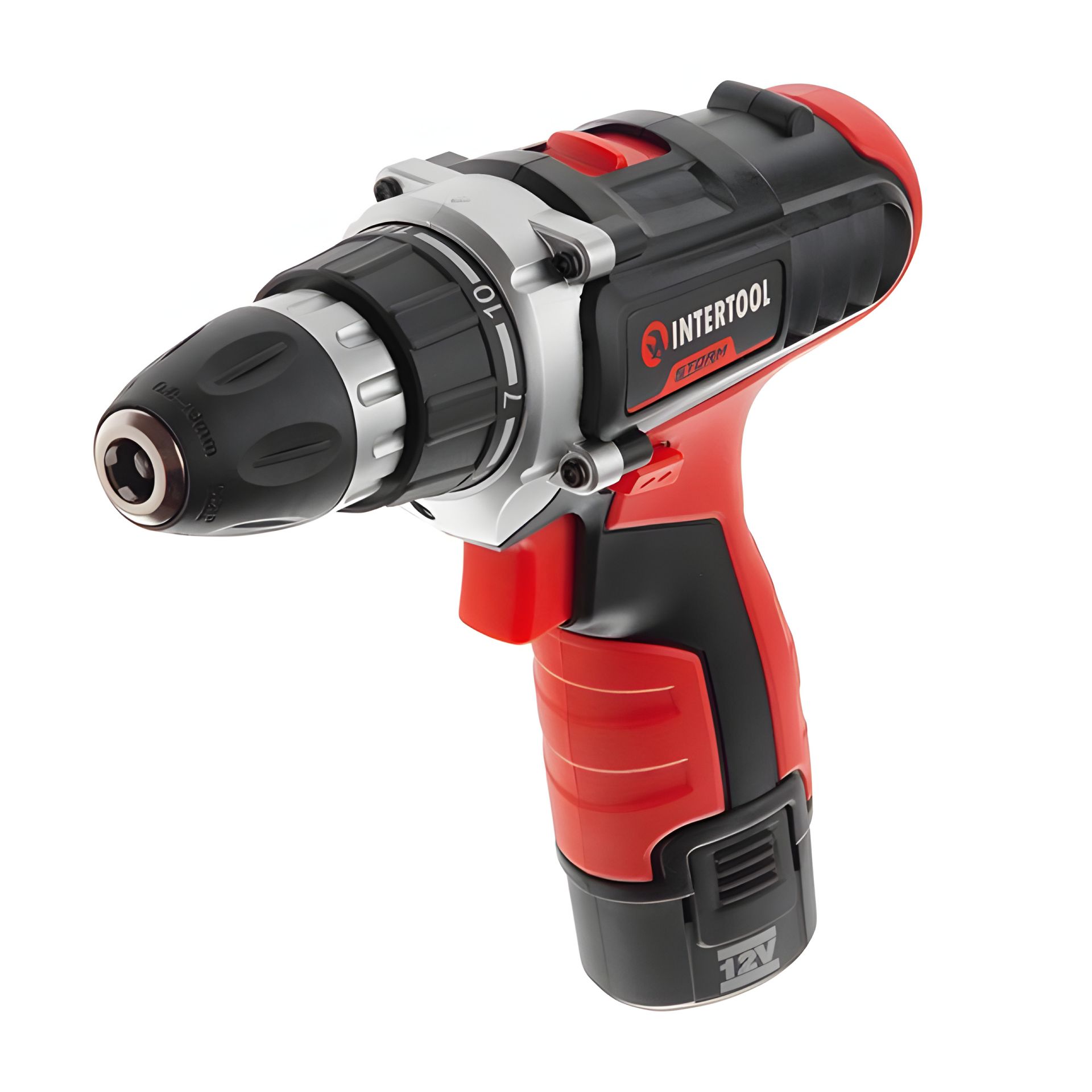 Аккумуляторный дрель-шуруповерт Li-Ion 12 В, 18 Nm, 0-400/0-1500 об/мин, 1.5 Ач, 2 аккумулятора, 2 скорости INTERTOOL (WT-0321) Аккумуляторный дрель-шуруповерт Li-Ion 12 В, 18 Nm, 0-400/0-1500 об/мин, 1.5 Ач, 2 аккумулятора, 2 скорости INTERTOOL (WT-0321)