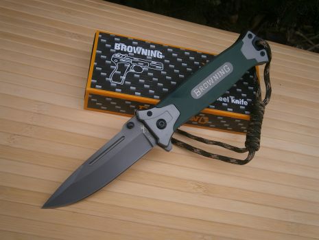 Складной нож Browning АК 63 G10 Liner-Lock Assist оливковый 22 см Складной нож Browning АК 63 G10 Liner-Lock Assist оливковый 22 см