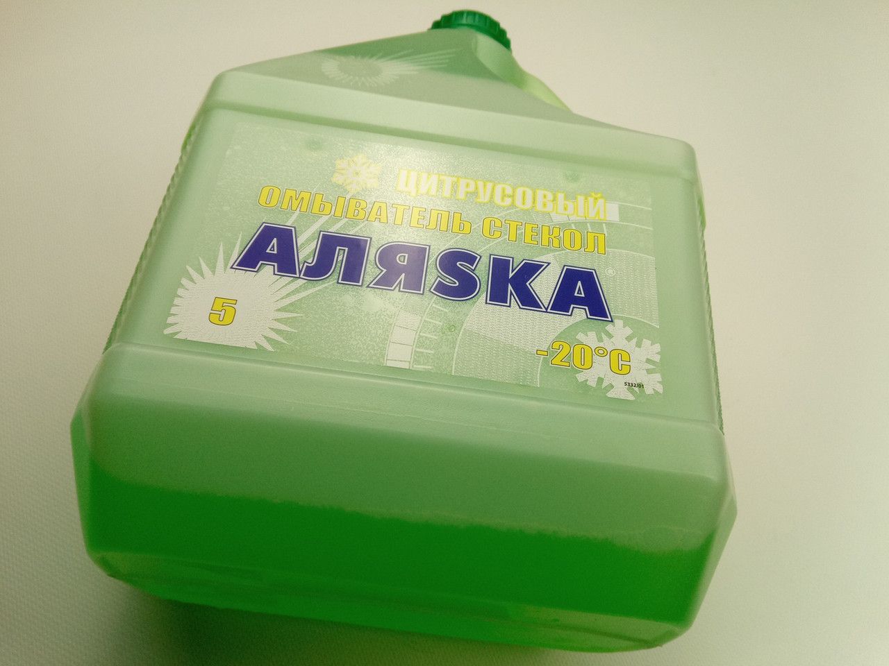 Очиститель, омыватель стекла зимний Аляска -20 5л. Цитрусовый (4 шт. в упак.) Очиститель, омыватель стекла зимний Аляска -20 5л. Цитрусовый (4 шт. в упак.)
