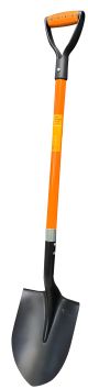 Сталева кругла лопата Fiber Line з ручкою зі скловолокна, довжина 1150мм