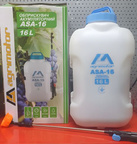 Акумуляторний обприскувач AGRIMOTOR ASA-16 16 літрів
