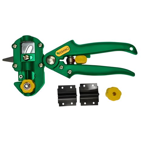 Прививочный секатор с 3 лезвиями, 215мм VERANO | 71-895 Прививочный секатор с 3 лезвиями, 215мм VERANO | 71-895