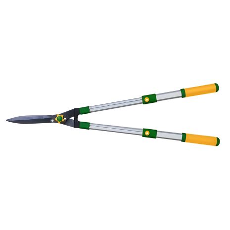 Садові ножиці 660мм, телескопічні ручки, регульовані леза 250ммх3,5мм VERANO | 71-824