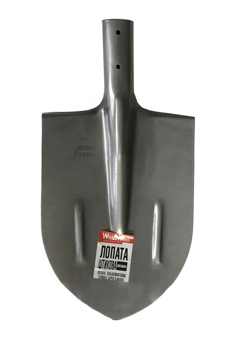 Лакована штикова лопата "WoffMann professional tools" (Рейсова сталь) 1155