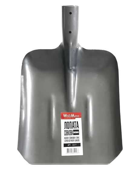 Совкова лопата лакована "WoffMann professional tools" (Рейсова сталь) 3377