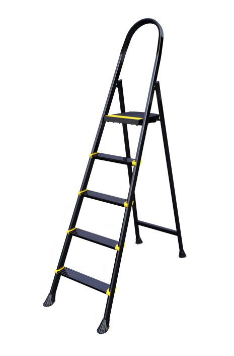 Драбина сталева 5 сходинки посилена 150 кг SLIM (DRSL-05) Драбина сталева 5 сходинки посилена 150 кг SLIM (DRSL-05)