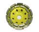 VMF EURO Industrial Шліфувальний дворядний алмазний круг, чашковий 125х22.2mm VMF EURO Industrial Шліфувальний дворядний алмазний круг, чашковий 125х22.2mm
