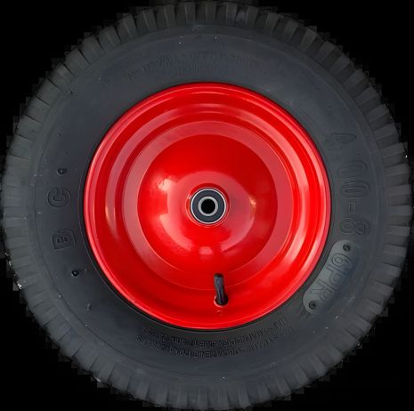 Колесо для тачки, 4,00-6 з віссю 12 мм Колесо для тачки, 4,00-6 з віссю 12 мм