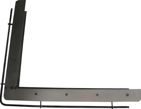 Пічний кутник малий, сталевий Пічний кутник малий, сталевий