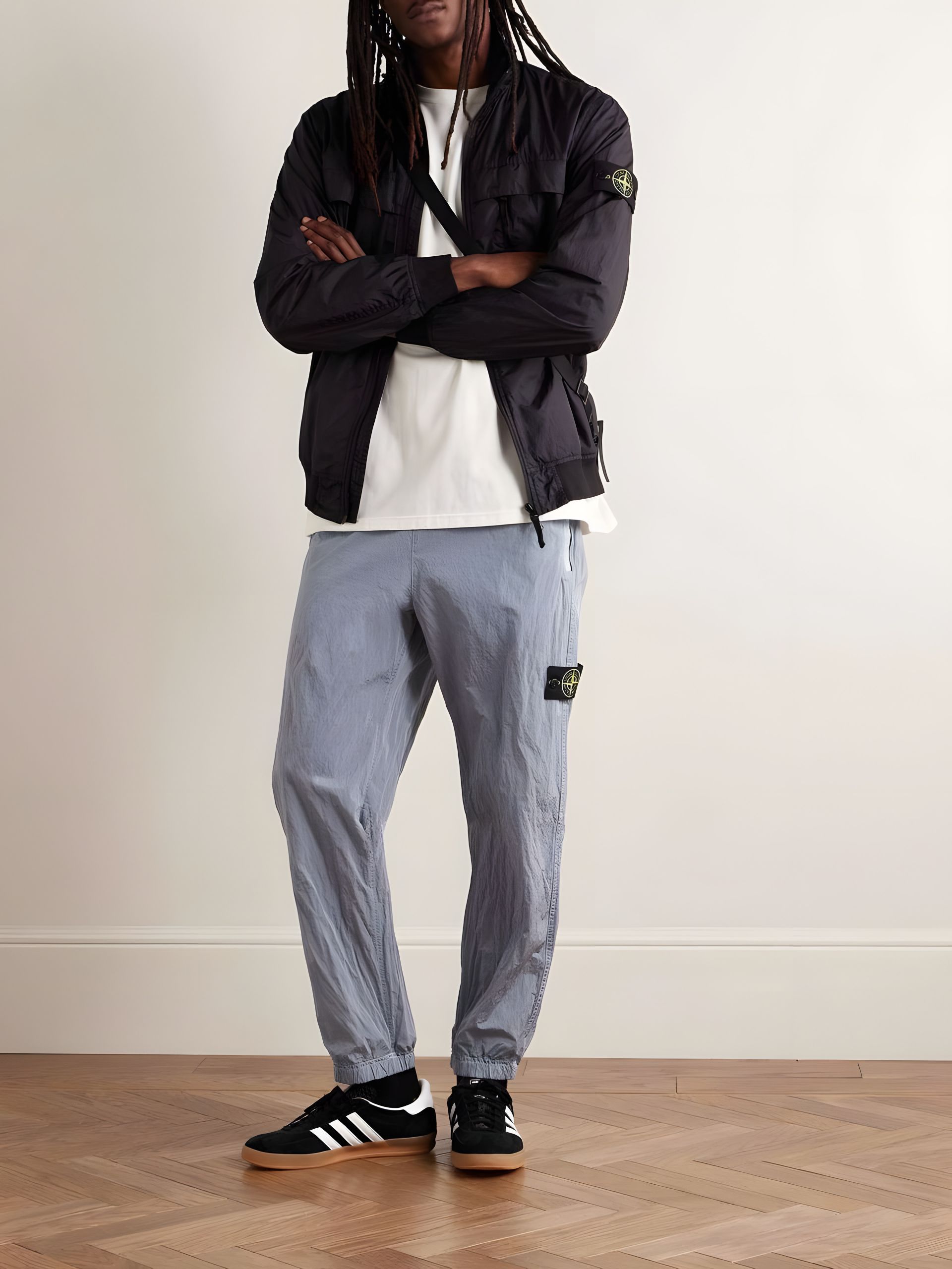 Сірі штани Stone Island Nylon Metal Сірі штани Stone Island Nylon Metal